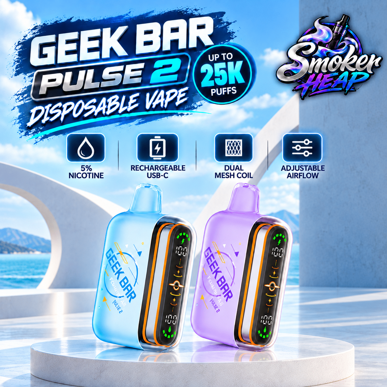 Geek Bar Pulse 2 25k Puffs Disposable vape