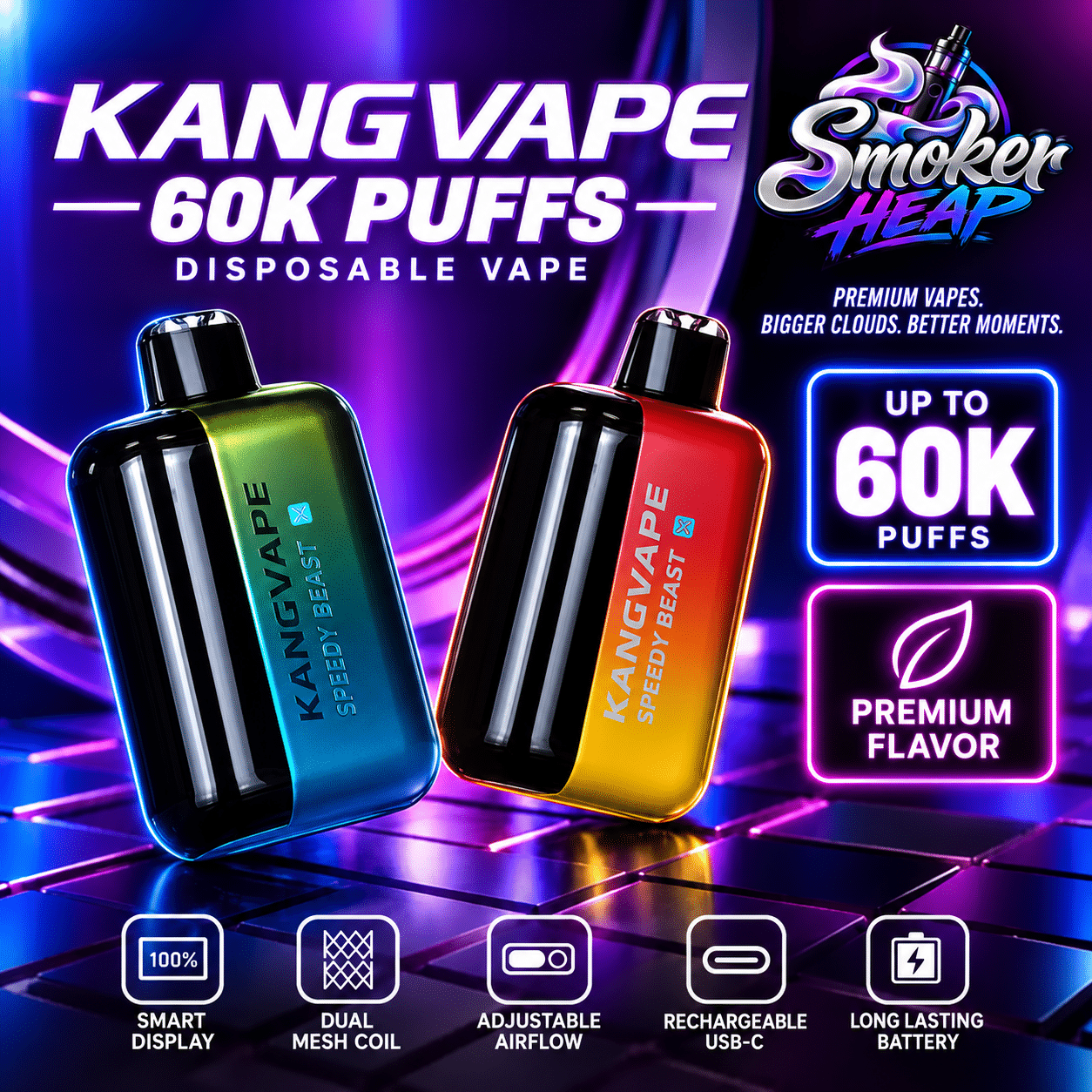 Kang Vape 60k Puffs Disposable Vape
