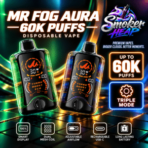 Mr Fog Aura 60k Puffs Disposable Vape