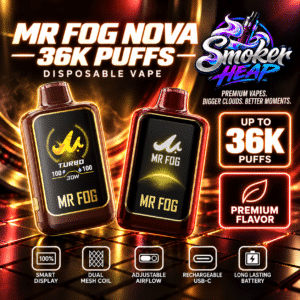 Mr Fog Nova 36k Puffs Disposable Vape